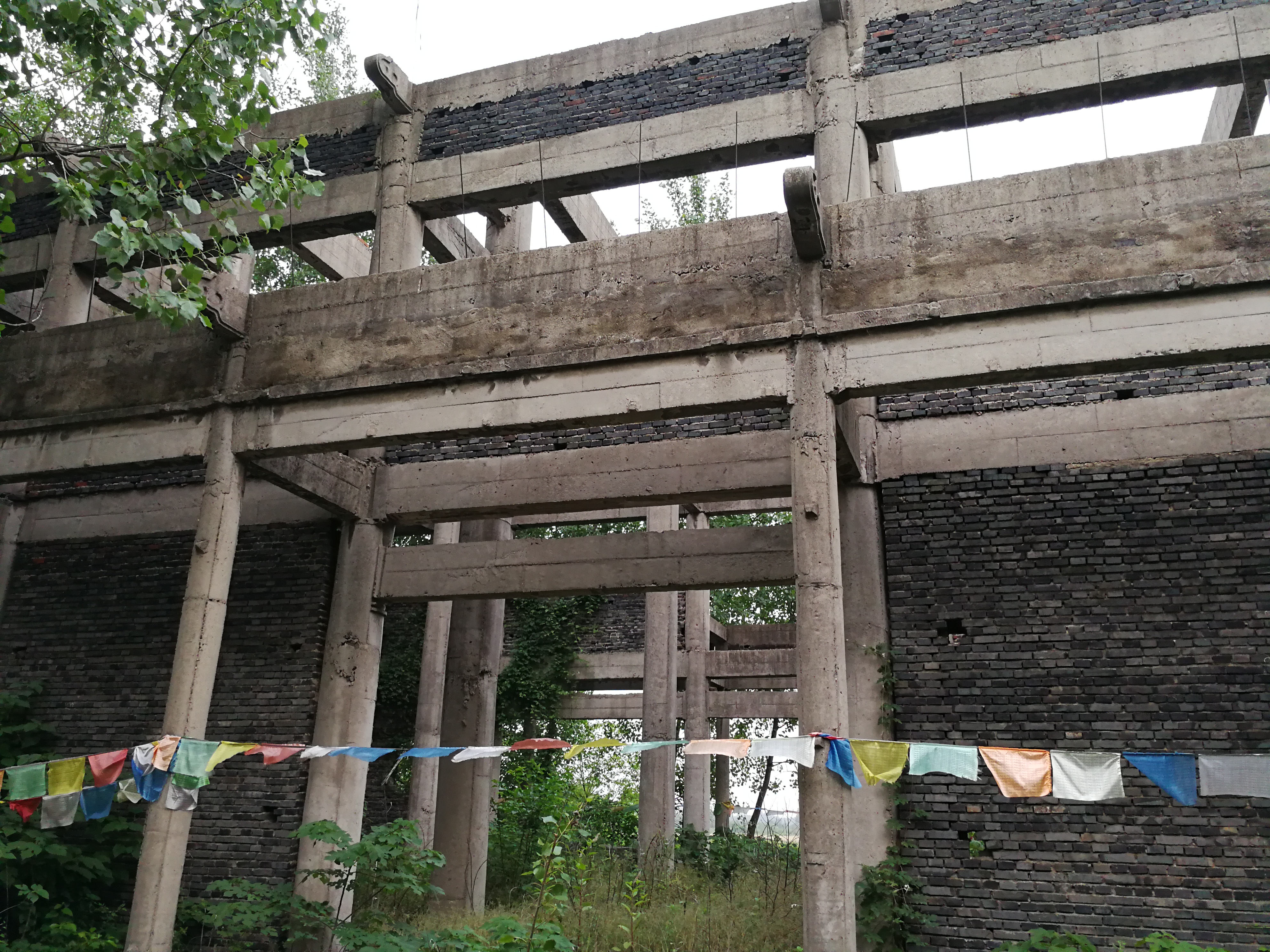 汪营村地藏寺旧址的未完工大殿.jpg