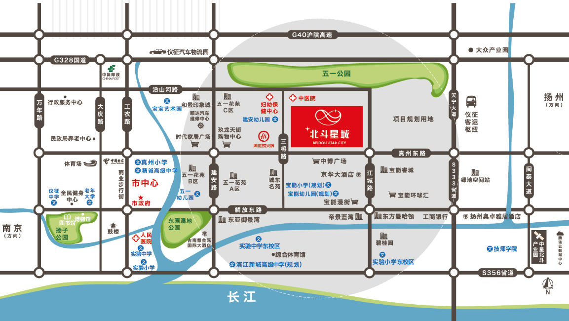 区位图