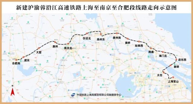 北沿江线路