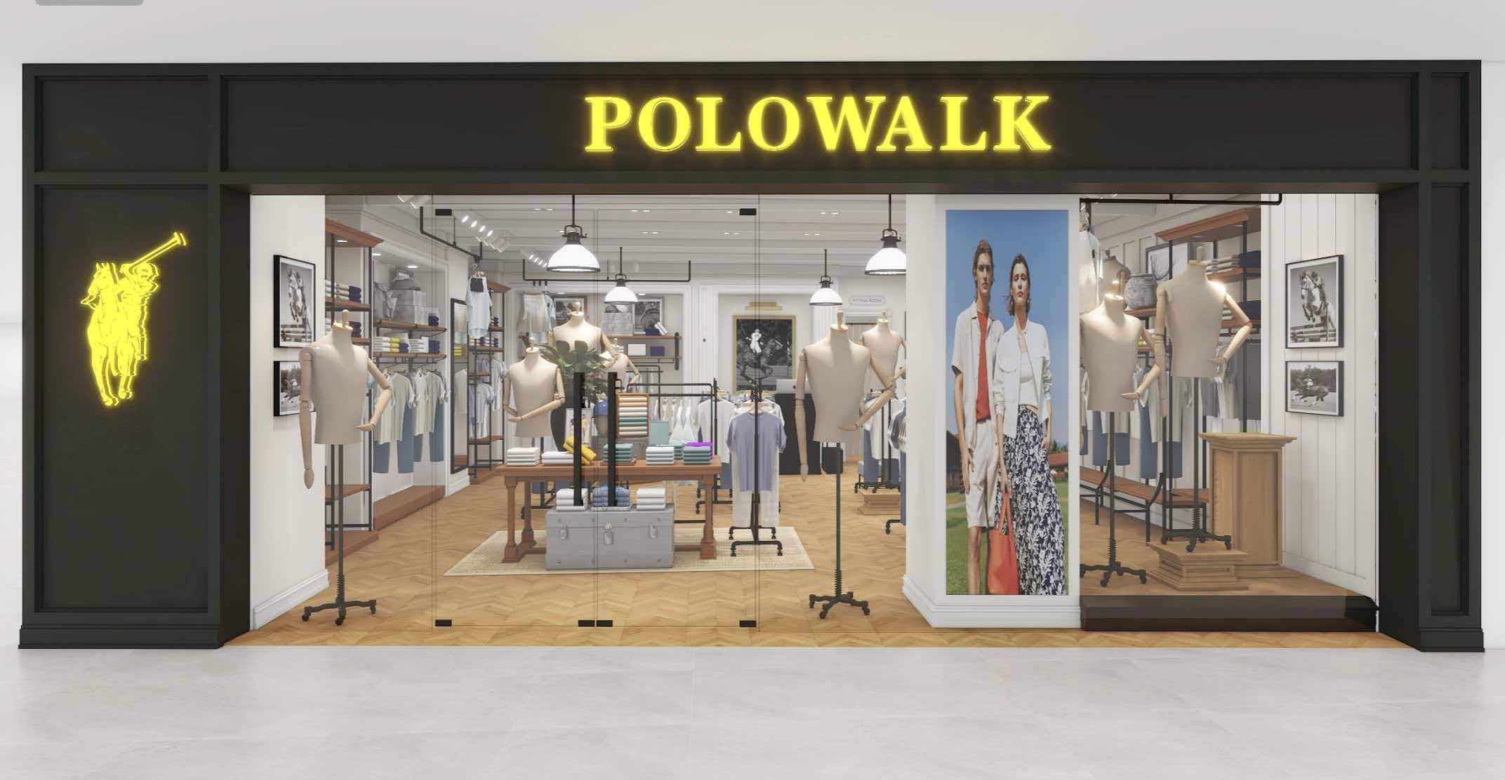 宝能二楼POLO WALK新品牌